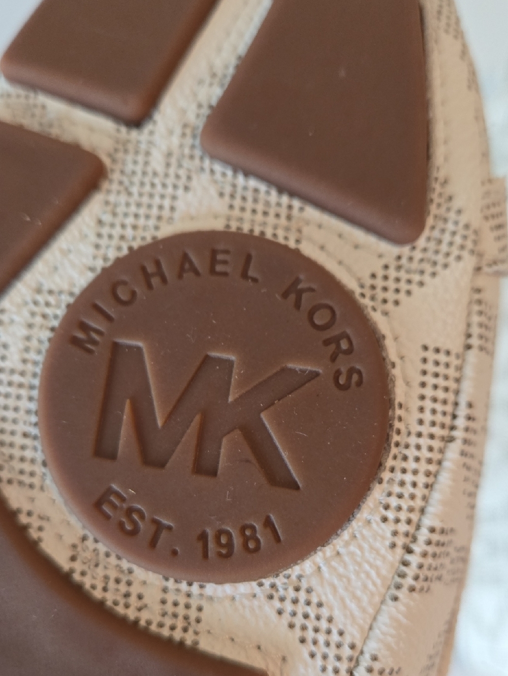 Michael Kors Flats Cream And Beige Size 10 - Picture 8 of 10